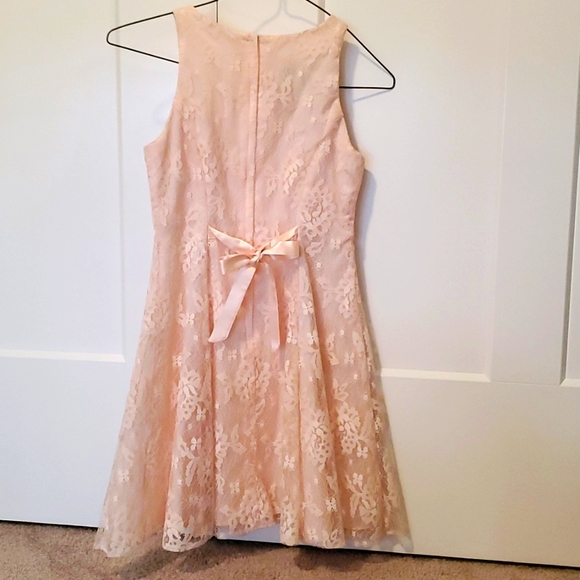 Jessica McClintock Girls Dress Sz 8 🌸 Light Pink Color Excellent Condition! - Picture 3 of 6